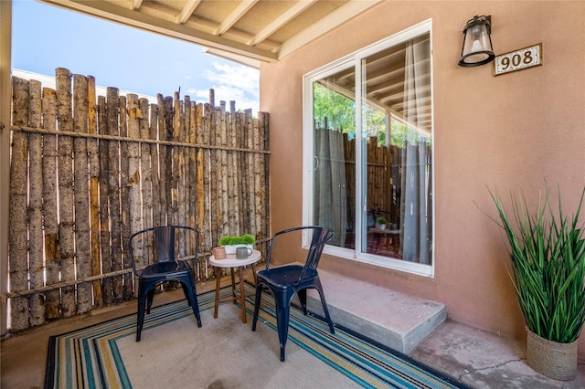 908 Rio Vista St, Santa Fe, NM 87501 - view of balcony