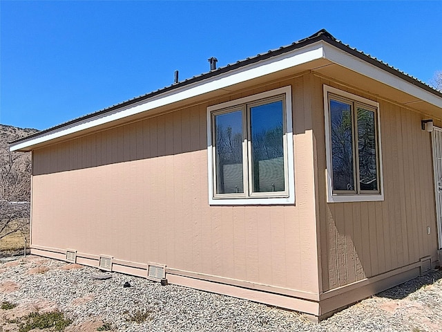 view of property exterior