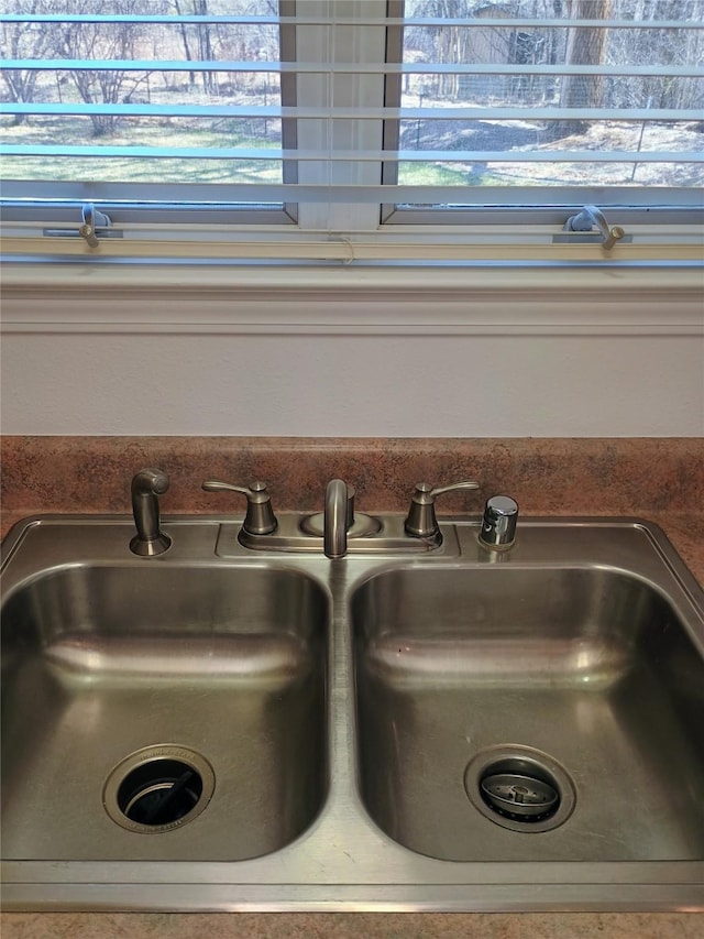 interior details with a sink