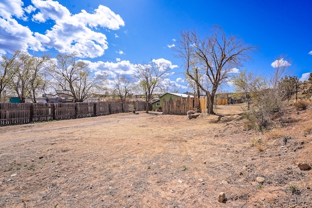 3112 Nm 14, Cerrillos, NM 87010 - view of yard featuring fence