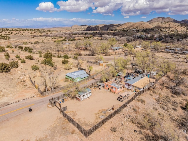 3112 Nm 14, Cerrillos, NM 87010 - drone / aerial view with a rural view, a mountain view, and a desert view