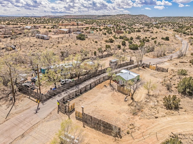 3112 Nm 14, Cerrillos, NM 87010 - drone / aerial view with a rural view, a mountain view, and view of desert