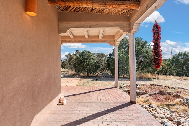 view of patio