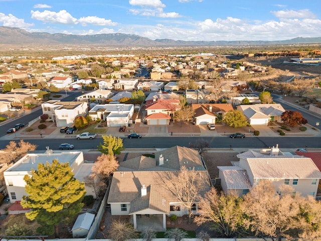 10335 Dunbar St NW, Albuquerque, NM 87114 - aerial view with a mountain view and a residential view