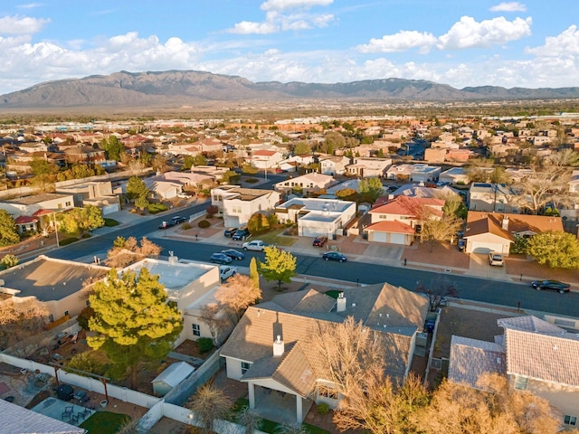 10335 Dunbar St NW, Albuquerque, NM 87114 - drone / aerial view featuring a residential view and a mountain view