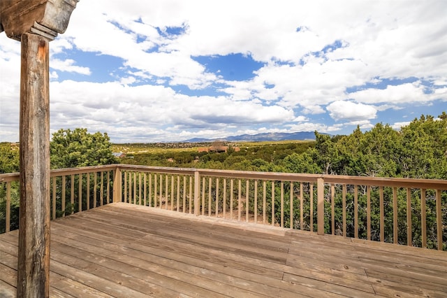 view of deck
