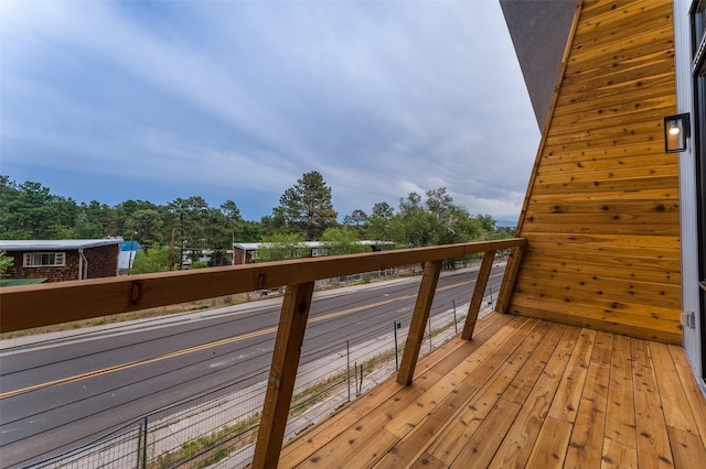 view of deck