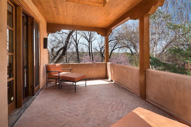 6 El Nido Ln, Santa Fe, NM 87506 - view of balcony