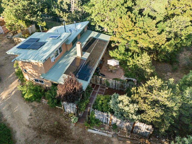 7689 Old Santa Fe Trl Unit C, Santa Fe, NM 87505 - drone / aerial view