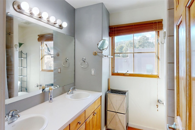 4715 Quemazon, Los Alamos, NM 87544 - full bath with double vanity and a sink