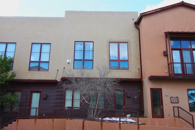 4715 Quemazon, Los Alamos, NM 87544 - back of house featuring stucco siding