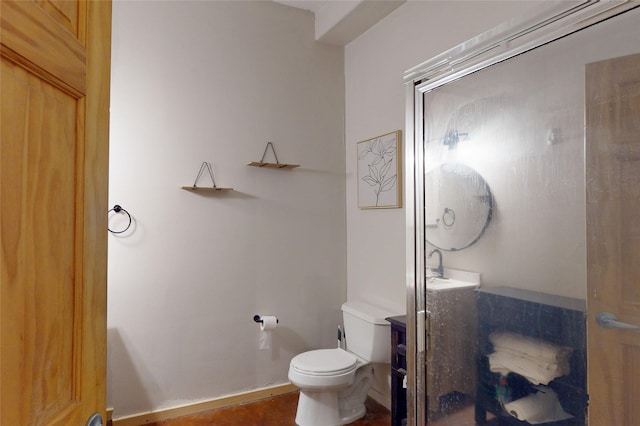 4715 Quemazon, Los Alamos, NM 87544 - bathroom featuring toilet and baseboards