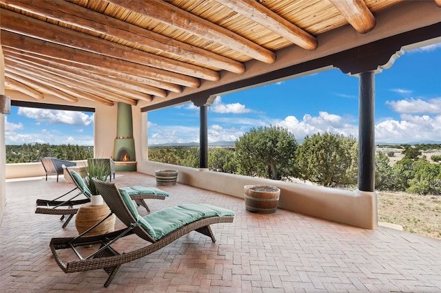 view of patio