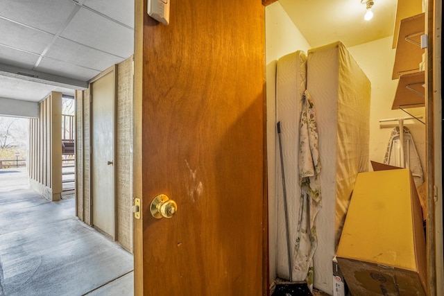 view of hallway