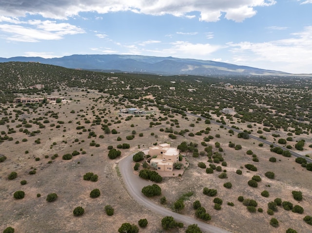 21 Canada Vista Dr, Sandia Park, NM 87047 - birds eye view of property with a mountain view