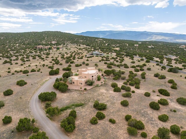 21 Canada Vista Dr, Sandia Park, NM 87047 - drone / aerial view with a rural view and a mountain view