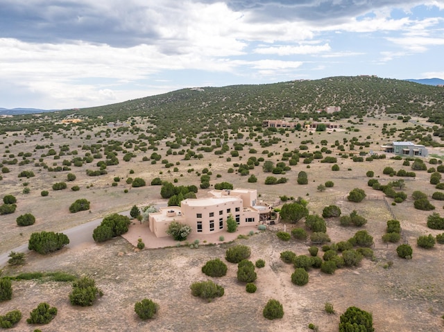 21 Canada Vista Dr, Sandia Park, NM 87047 - aerial view featuring a rural view, view of desert, and a mountain view