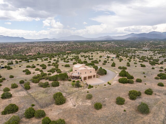 21 Canada Vista Dr, Sandia Park, NM 87047 - bird's eye view featuring a rural view, a desert view, and a mountain view