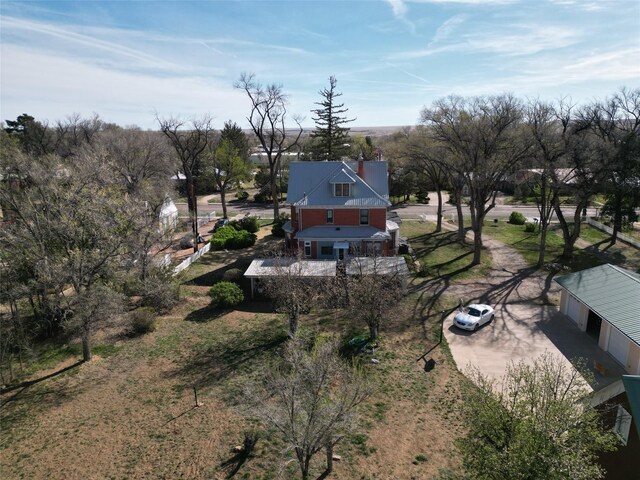 1607 8th St, Las Vegas, NM 87701 - drone / aerial view