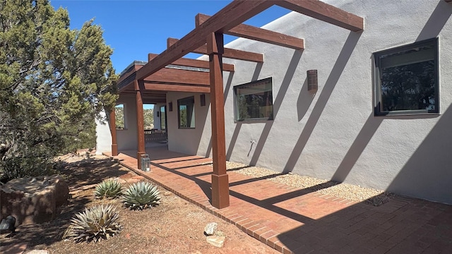 view of patio