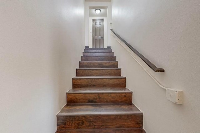 view of stairs