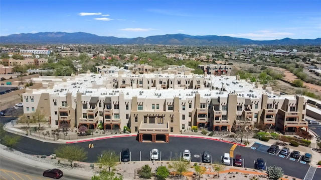 1405 Vegas Verdes Unit 341, Santa Fe, NM 87507 - bird's eye view featuring a mountain view