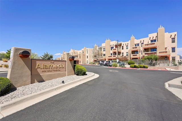 1405 Vegas Verdes Unit 341, Santa Fe, NM 87507 - view of street with curbs and a residential view