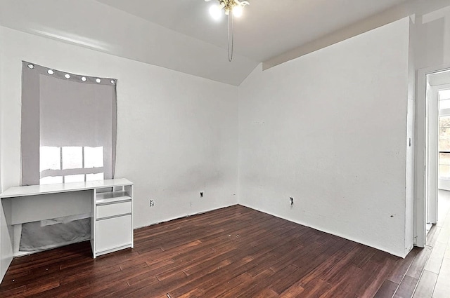 8228 Fairmont Dr NW, Albuquerque, NM 87120 - interior space featuring lofted ceiling and wood finished floors
