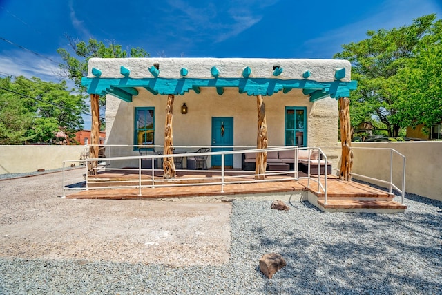 view of rear view of house
