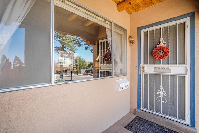 view of entrance to property
