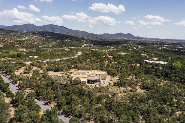 113 Circle Dr, Santa Fe, NM 87501 - aerial view of a mountainous background