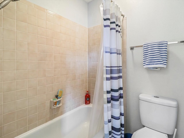 505 Oppenheimer Dr Unit 1304, Los Alamos, NM 87544 - bathroom with toilet and shower / bath combination with curtain