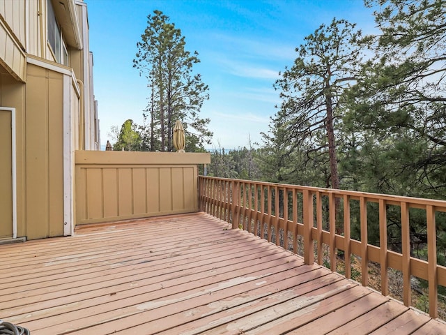 505 Oppenheimer Dr Unit 1304, Los Alamos, NM 87544 - view of wooden terrace