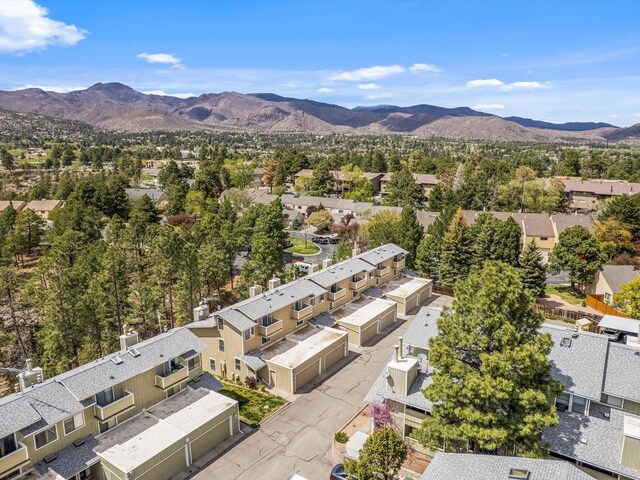 505 Oppenheimer Dr Unit 1304, Los Alamos, NM 87544 - birds eye view of property featuring a mountain view and a residential view
