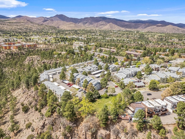 505 Oppenheimer Dr Unit 1304, Los Alamos, NM 87544 - bird's eye view with a residential view and a mountain view