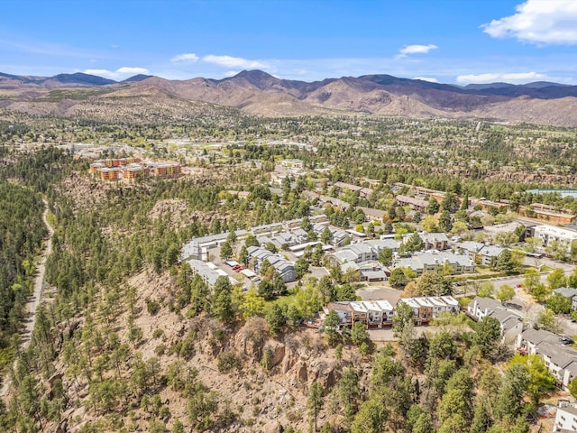505 Oppenheimer Dr Unit 1304, Los Alamos, NM 87544 - birds eye view of property featuring a mountain view and a residential view