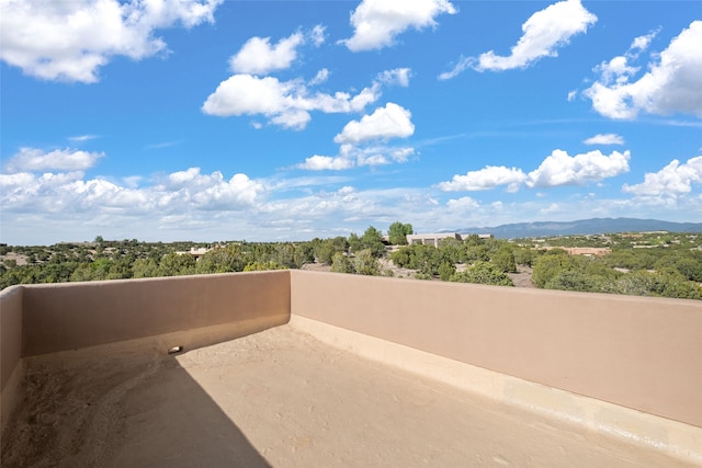 35 Sage Cir, Santa Fe, NM 87506 - view of patio featuring a balcony
