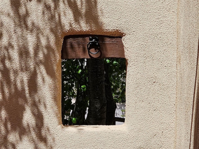 view of exterior details