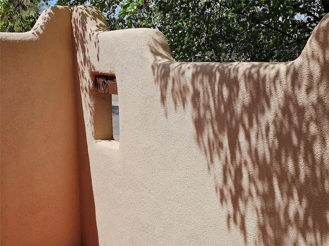 view of exterior details