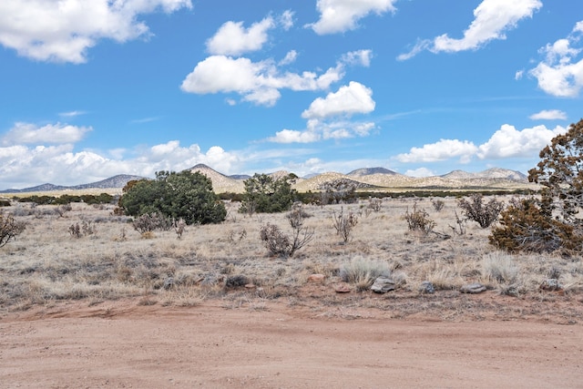 view of mountain feature