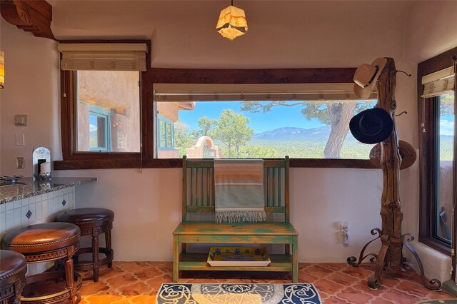 view of living area