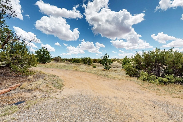 view of road