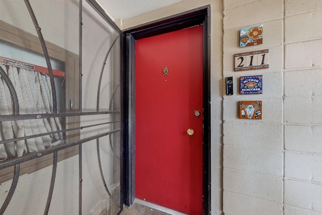 view of property entrance