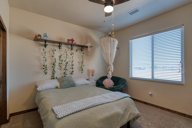 3415 Ramadan Ct NE, Rio Rancho, NM 87144 - carpeted bedroom with baseboards and visible vents