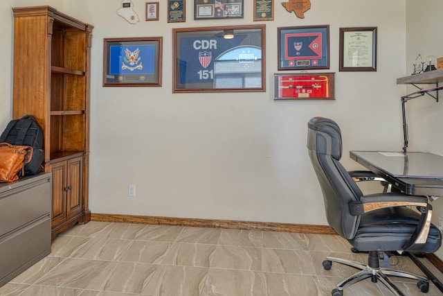 3415 Ramadan Ct NE, Rio Rancho, NM 87144 - office area with baseboards