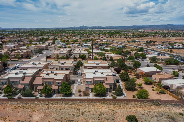 4359 San Benito St Unit B, Santa Fe, NM 87507 - aerial view featuring a residential view and a mountain view