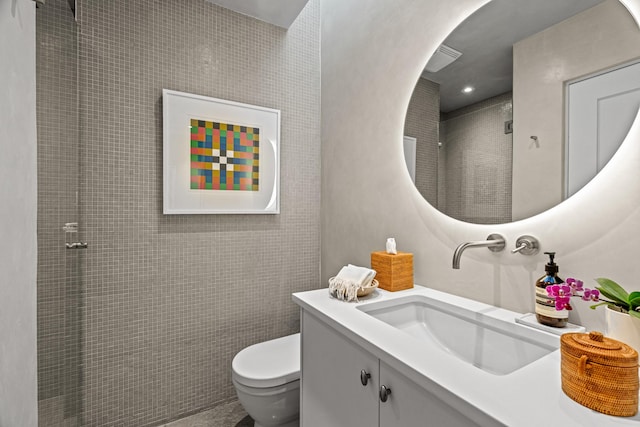 161 S Armijo Ln, Santa Fe, NM 87501 - bathroom with toilet and vanity