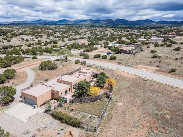 1 Azul Pl, Santa Fe, NM 87508 - bird's eye view of a mountainous background and a desert landscape