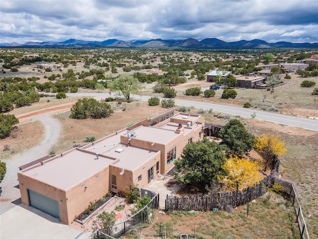 1 Azul Pl, Santa Fe, NM 87508 - aerial view of a mountain backdrop