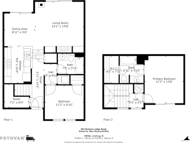 663 Bishops Lodge Rd Unit 71, Santa Fe, NM 87501 - property floor plan